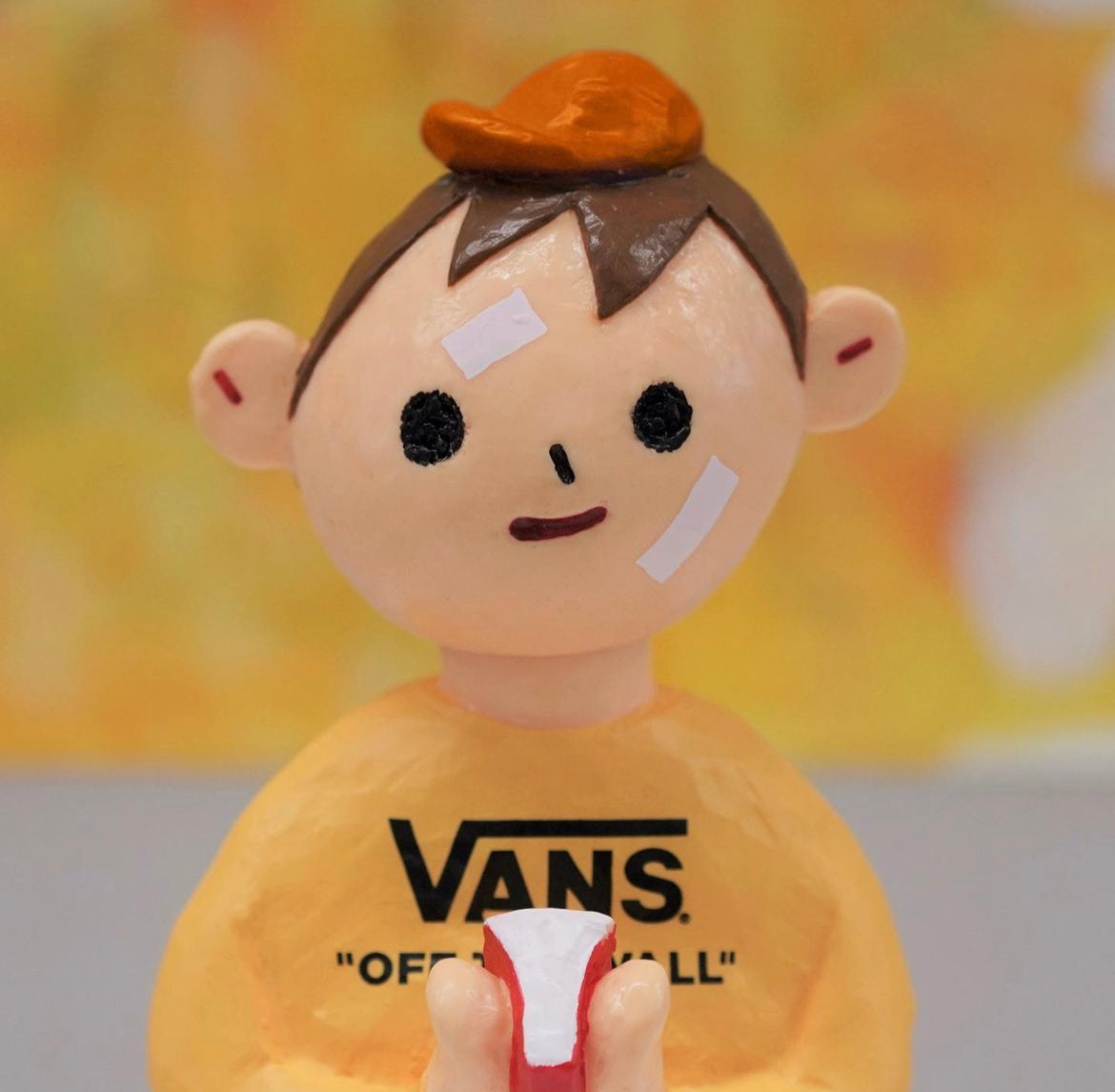KILA CHEUNG フィギュア　VANS Kila Cheung - Siu Ming The Reader (Vans) (Yellow) – Toyol Toys