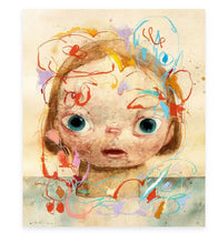 Load image into Gallery viewer, Roby Dwi Antono - HAYU ( Girl, Multi Color, Hand Finished)