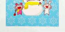 Load image into Gallery viewer, Takashi Murakami - Snow, Moon, and Flower: Snowman with Kaikai and Kiki