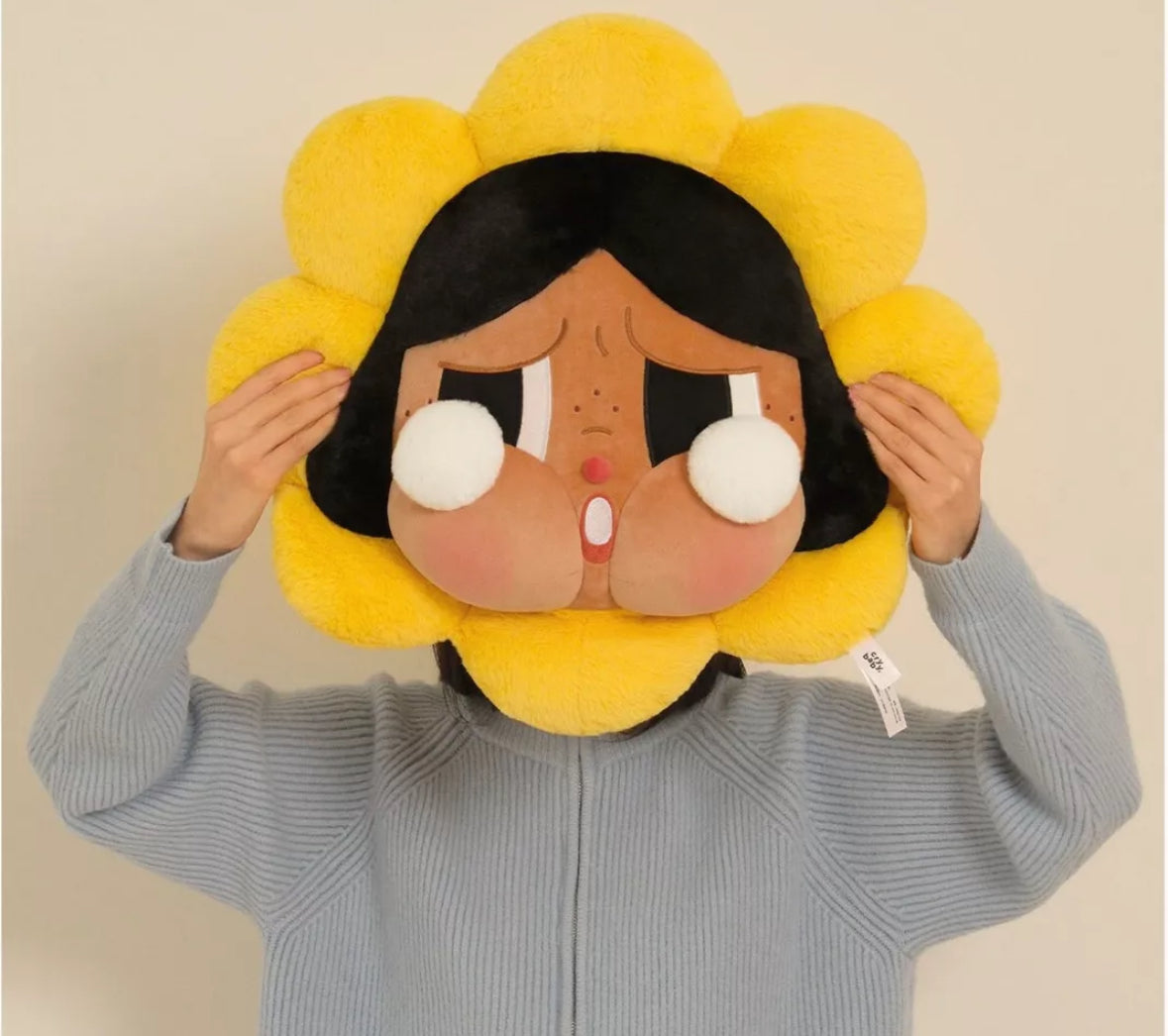 Crybaby Molly - Crybaby sad club series (pillow- Yellow