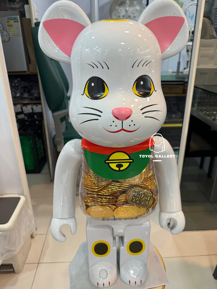 Be@rbrick Maneki neko Koban Fortune Cat 1000% ( Bearbrick
