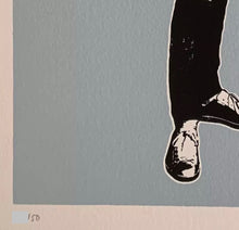 Load image into Gallery viewer, Blek Le Rat - Frederic Chopin (Blue)