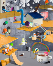 Load image into Gallery viewer, Edgar Plans - Street Artists I (Hand Finished)