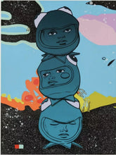 Load image into Gallery viewer, Hebru Brantley - 3 The Hard Way (Totem pole)