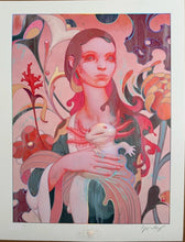 Load image into Gallery viewer, James Jean - Lady With An Axolotl