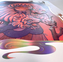 Load image into Gallery viewer, James Jean - Sanctuary ( Tigers, Red)