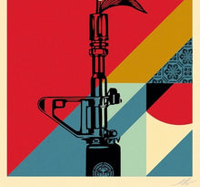 Load image into Gallery viewer, Shepard Fairey - AR-15 Lily (Red)