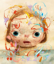 Load image into Gallery viewer, Roby Dwi Antono - HAYU ( Girl, Multi Color, Hand Finished)