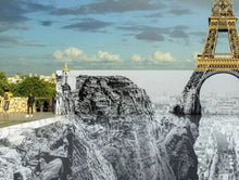 Load image into Gallery viewer, JR - Trompe l'oeil, Les Falaises du Trocadéro, Paris, France, 2021 (21 Mai 2021, 20h03)