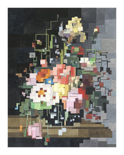 Load image into Gallery viewer, Adam Lister - Still Life with Flowers on Marble Tabletop