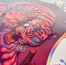 Load image into Gallery viewer, James Jean - Sanctuary ( Tigers, Red)