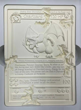 Load image into Gallery viewer, Daniel Arsham - White Crystalized Charizard Card