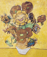 Load image into Gallery viewer, Pokémon - Sunflora inspired by Sunflowers (Small Canvas) (Pokémon centre x Van Gogh Museum)