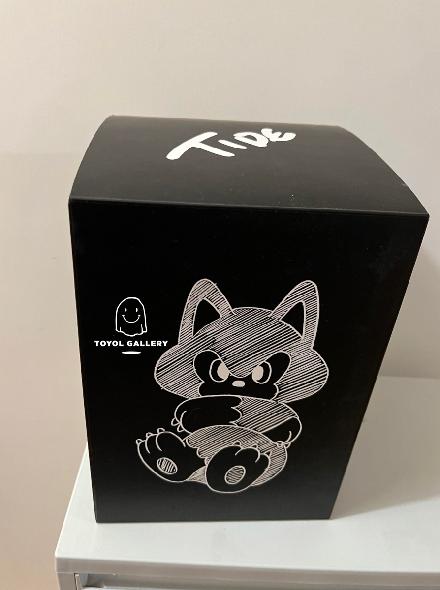 Tide (Ide Tatsuhiro) - Angry Cat (Black and White) – Toyol Toys Tide (Ide Tatsuhiro) - Angry Cat (Black and White) – Toyol Toys