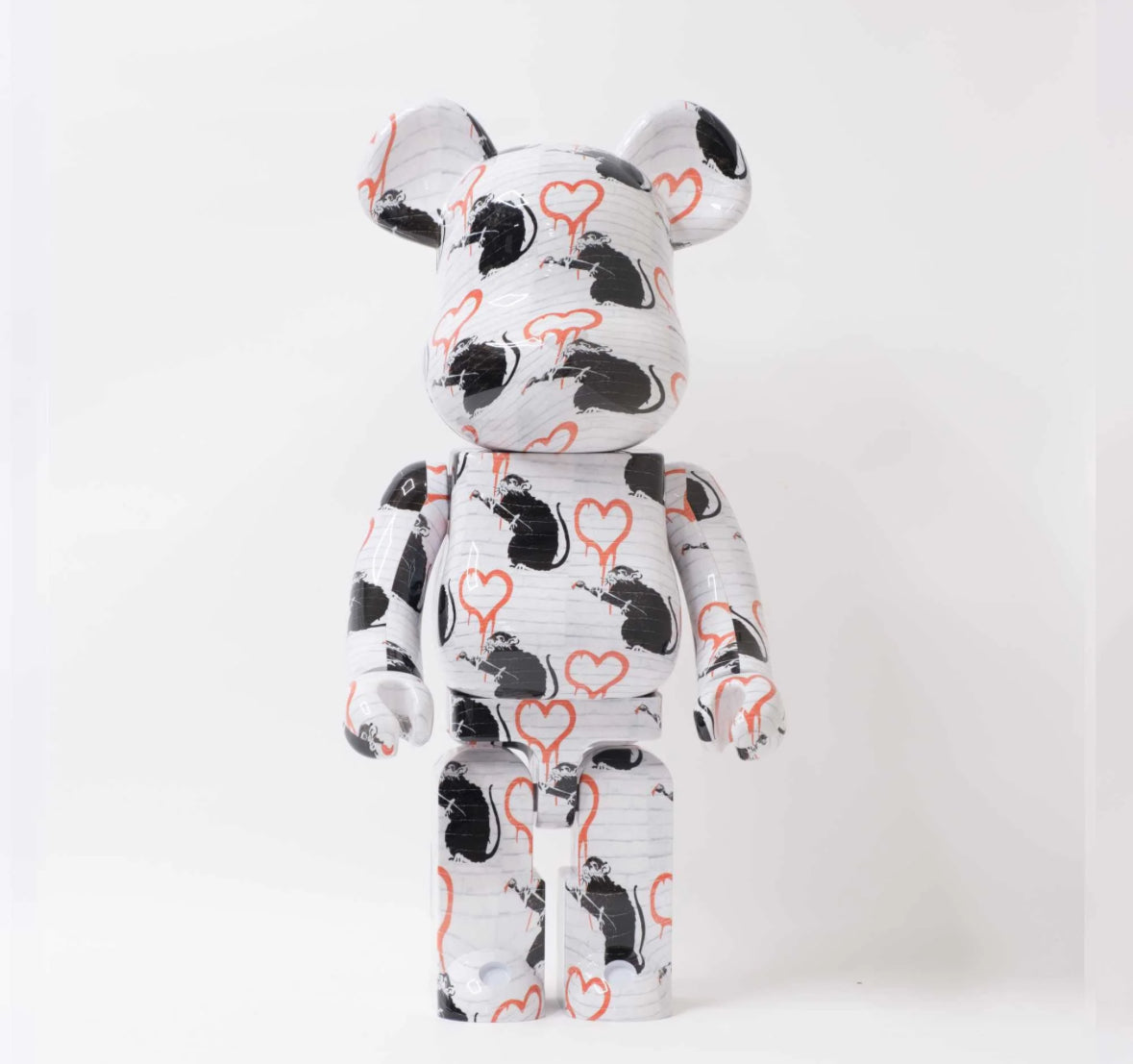 MEDICOM TOY - BE@RBRICK LOVE RAT 1000％ banksy Love Rat Banksy 1000% Bearbrick by Medicom