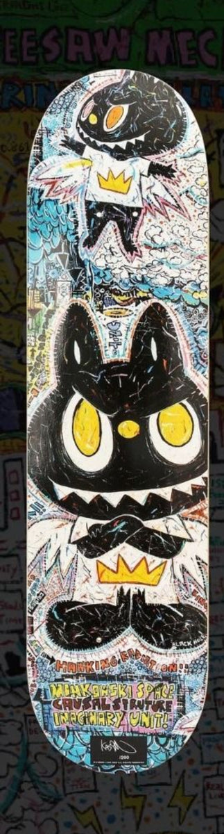 The Monsters Labubu Skateboardラブブスケートボード Kasing Lung - Inner Flow X Labubu (Skateboard Deck, Zimomo, King