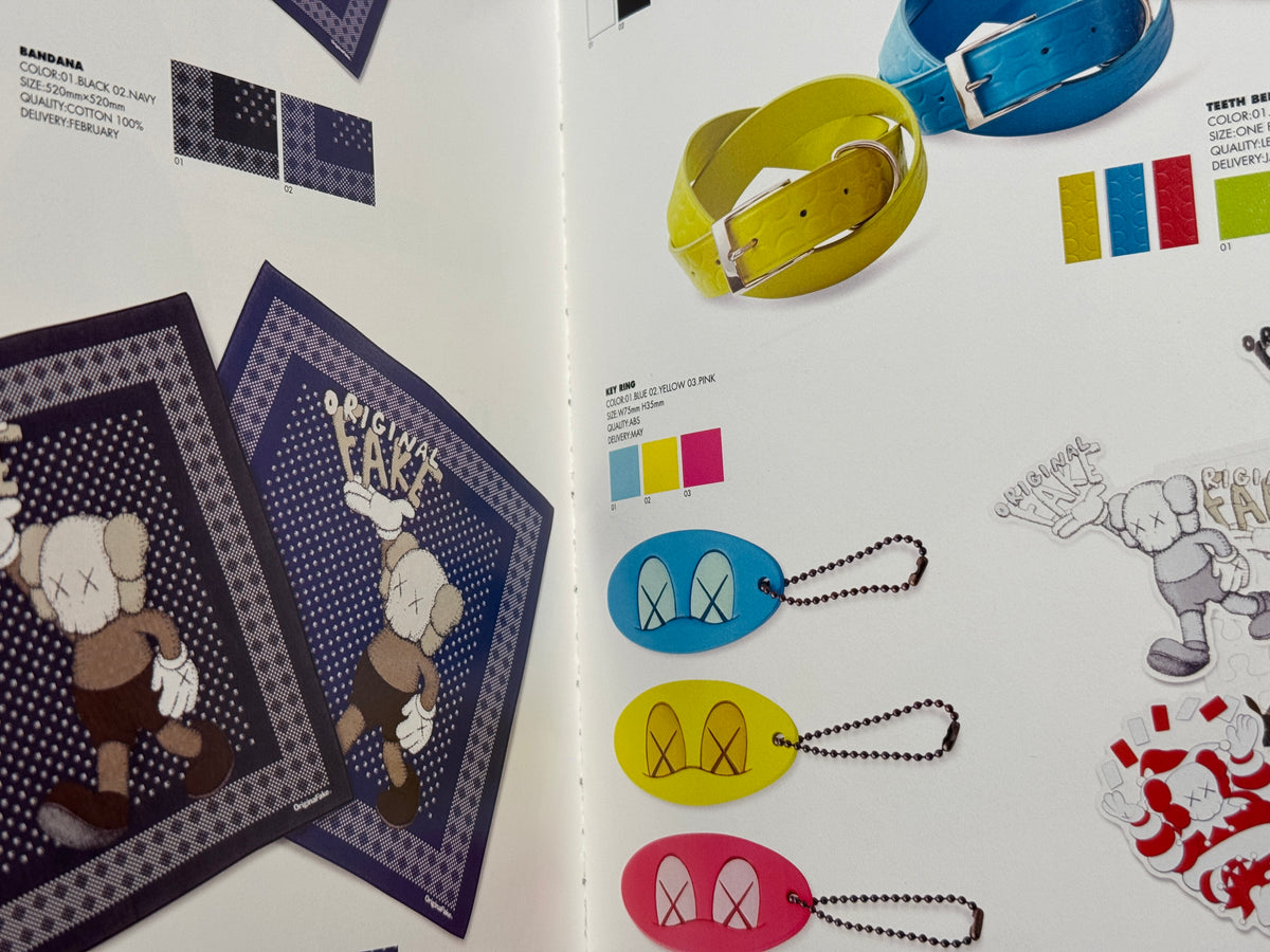 KAWS - OriginalFake 2010 Spring & Summer Catalog (Look Book