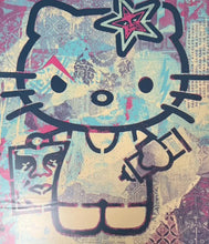 Load image into Gallery viewer, Shepard Fairey - We The People ( Purple , Hello Kitty )
