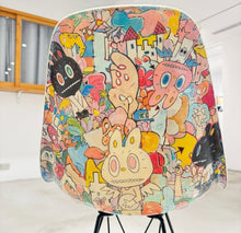 Load image into Gallery viewer, Kasing Lung - Modernica X Dcon X Kasing Lung Side Shell Eiffel Chair (Labubu, zimomo)