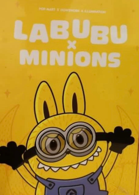 Kasing Lung - Labubu Minions ( The Monsters, Bob, Yellow