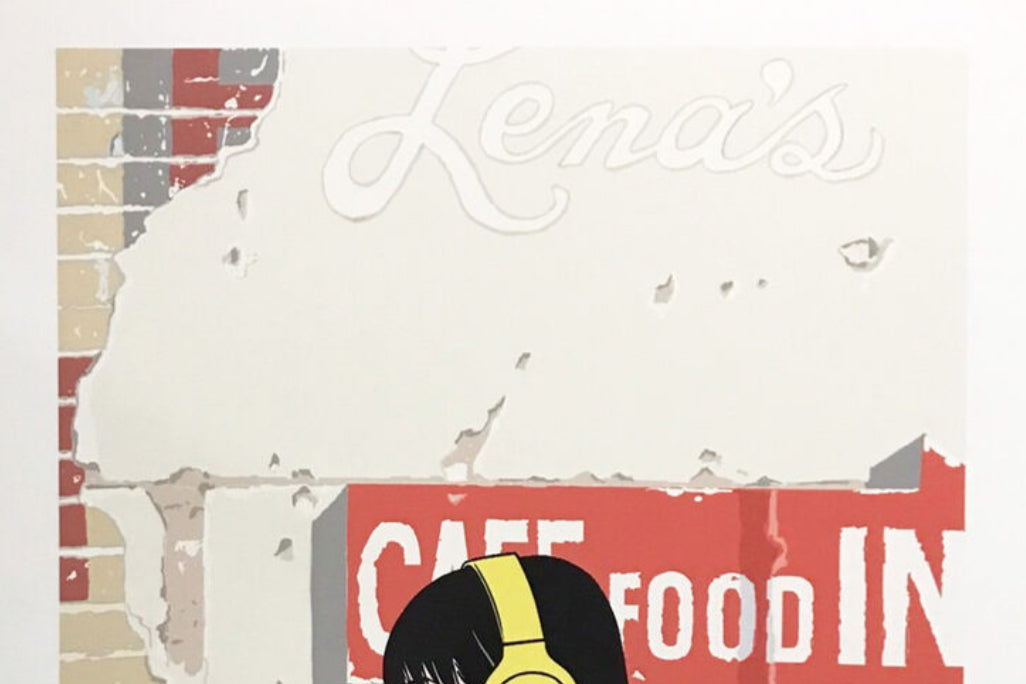 Hisashi Eguchi 江口寿史- Lena's Cafe – Toyol Toys