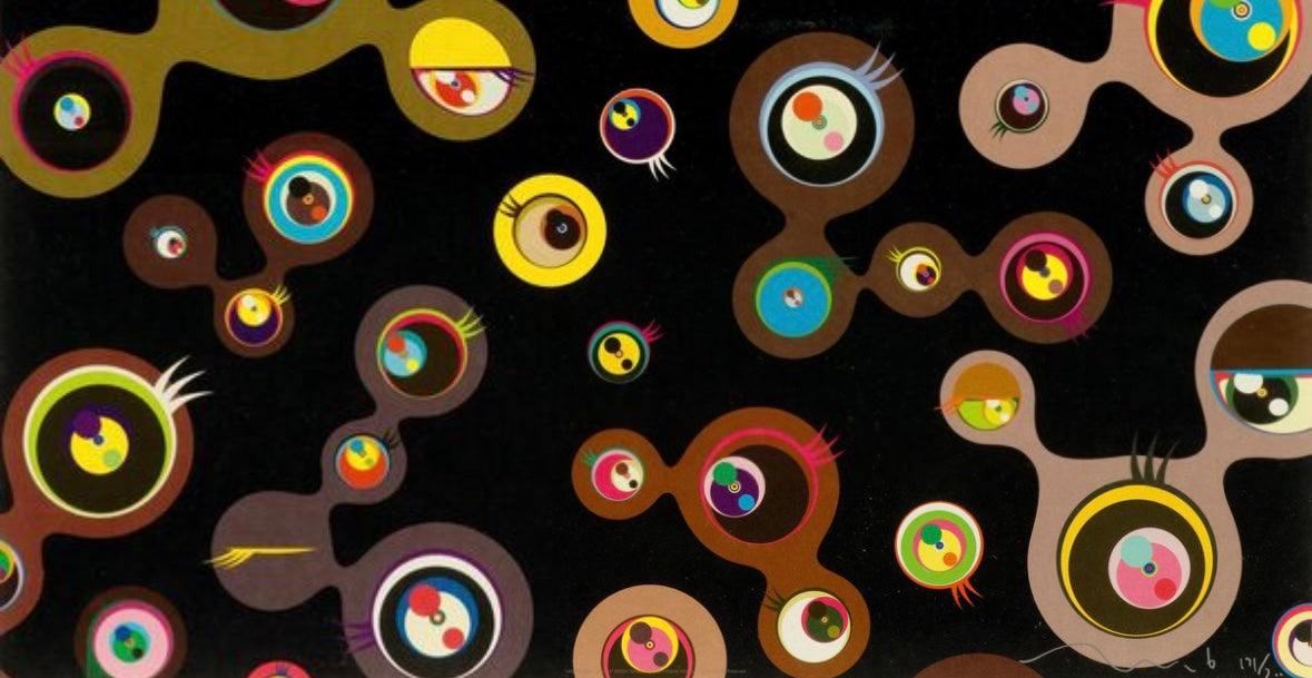 Takashi Murakami - Jellyfish Eyes Black 4 – Toyol Toys