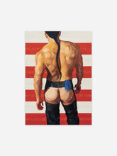 Load image into Gallery viewer, Oscar yi Hou - Coolieisms, aka: Born In The USA (Go And Kill The Yellow Man)