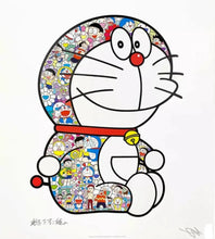 Load image into Gallery viewer, Takashi Murakami,  Fujiko Fujio - DORAEMON SITTING UP : HE- HE