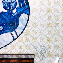 Load image into Gallery viewer, Takashi Murakami - Murakami flowers in a Qinghua vase (Blue)