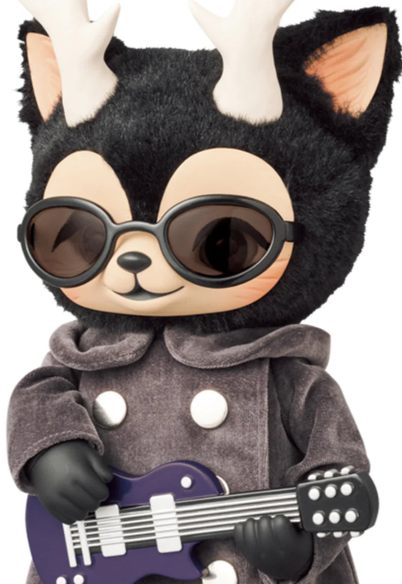 PROP MORRIS (スガ シカオVer.) Prop Morris -The Cat with Antlers- Unboxing MEDICOMTOY - YouTube