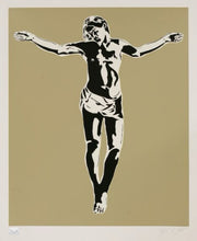Load image into Gallery viewer, Blek Le Rat - Jesus ( Gold )