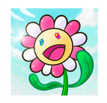 Load image into Gallery viewer, Takashi Murakami - #0085 Murakami.Flowers (Smiling Girl, 108 flowers)