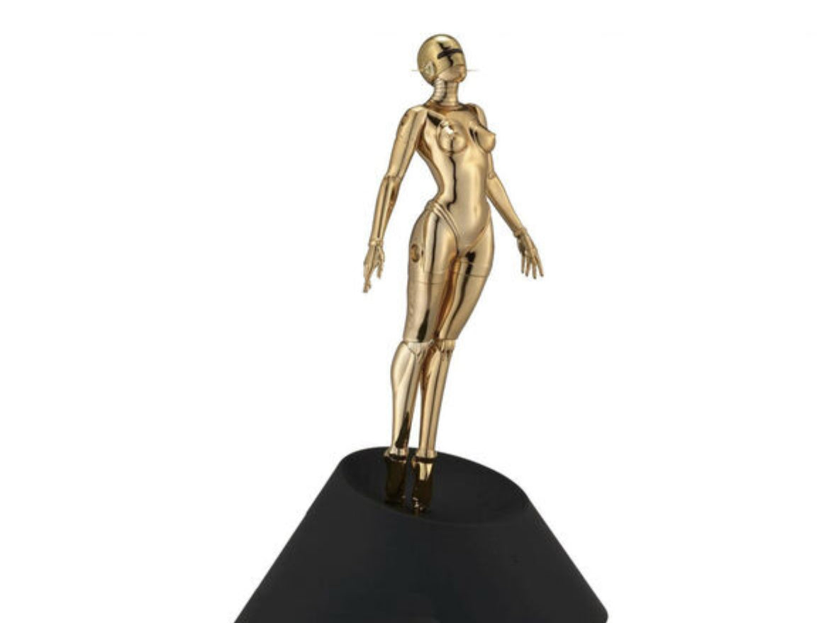 Hajime Sorayama - Sexy Robot Floating 1/4 Scale (Gold) – Toyol Toys