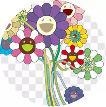 Load image into Gallery viewer, Takashi Murakami - Purple flowers in a bouquet