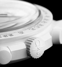 Load image into Gallery viewer, Omega x swatch x Snoopy MISSION to MOONPHASE Secret Moonswatch white S033W700