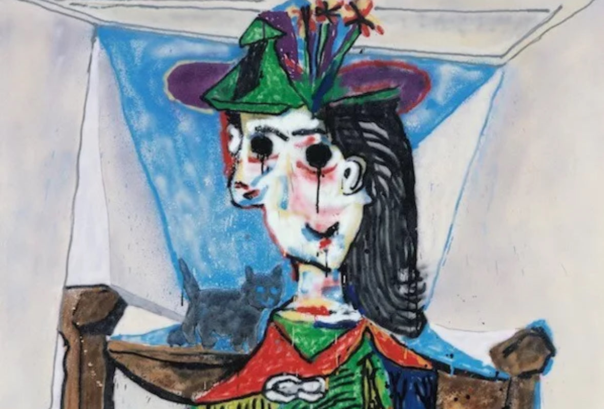 MADSAKI Dora Maar au Chat 2_P ポスター 1枚｜美術品/アンティーク 