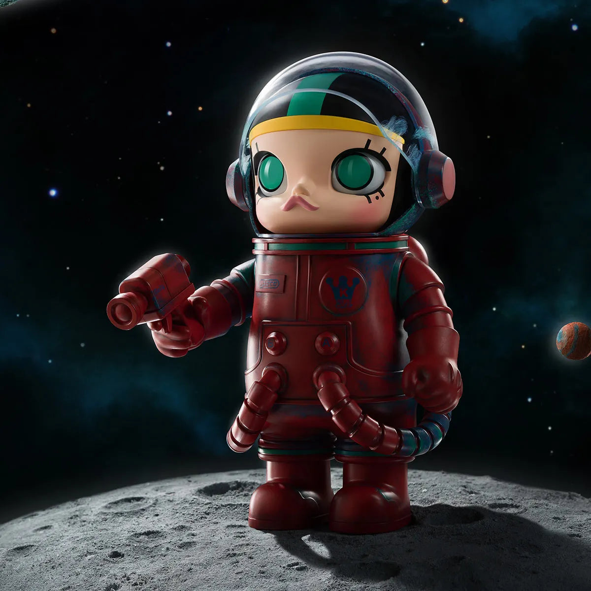 Kenny Wong - Mega Space Molly 400% Hello Moon – Toyol Toys