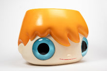 Load image into Gallery viewer, Javier Calleja - THE BIG TOP POT ( Orange, Ceramic Planter)