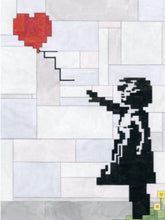 Load image into Gallery viewer, Adam Lister - Girl with a Balloon (Tribute to Banksy)