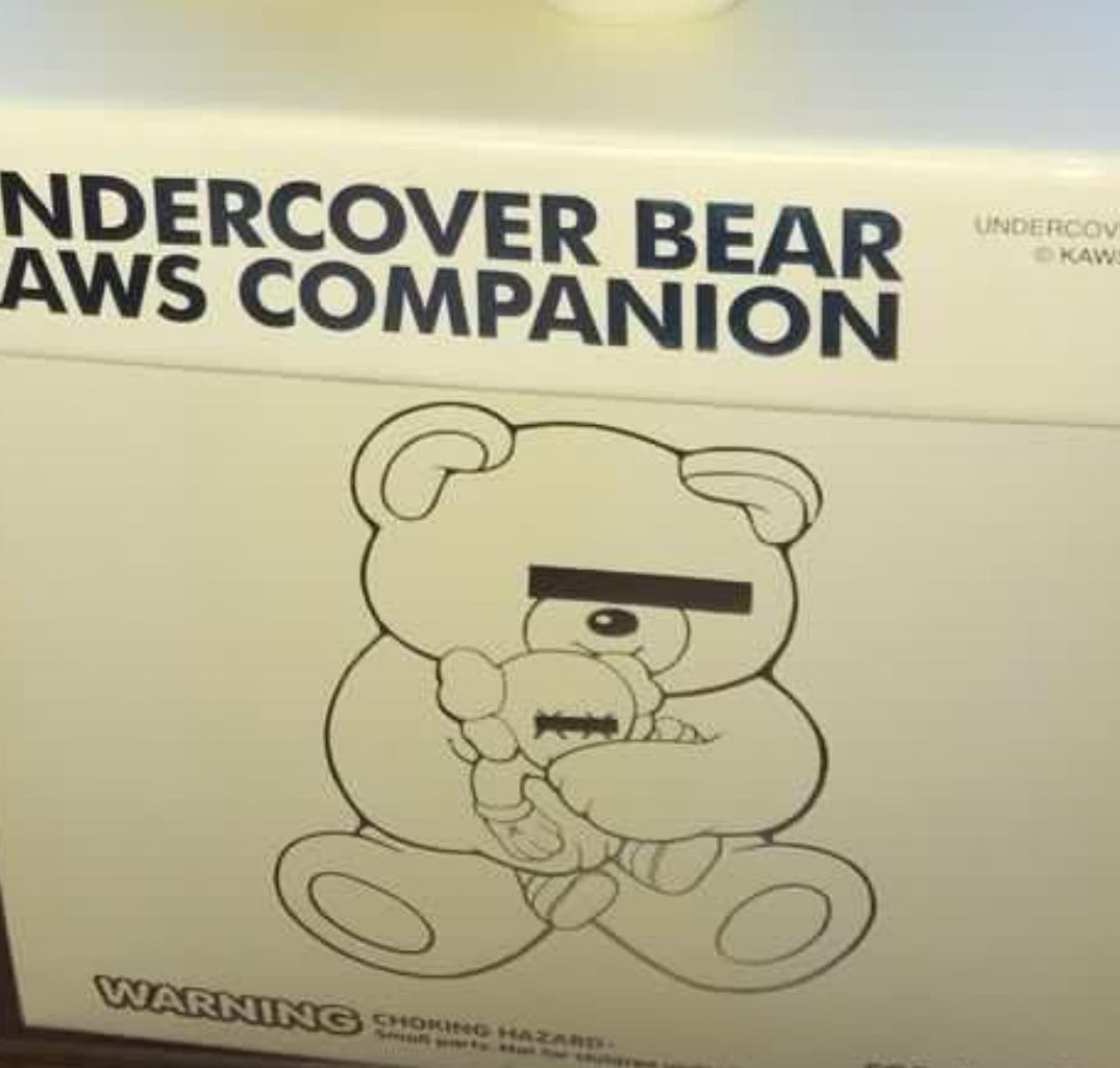 Kaws Companion Undercover OriginalFake Kaws X Undercover Bear