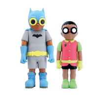 Load image into Gallery viewer, Hebru Brantley - Flynamic Duo 66’ ( Batman and Robin) ( Batboy & Sparrow)