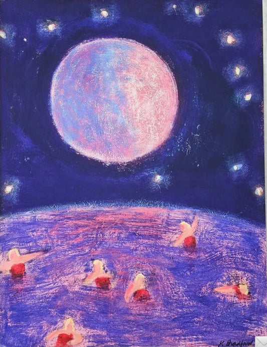 Katherine Bradford - Swim Team Outerspace