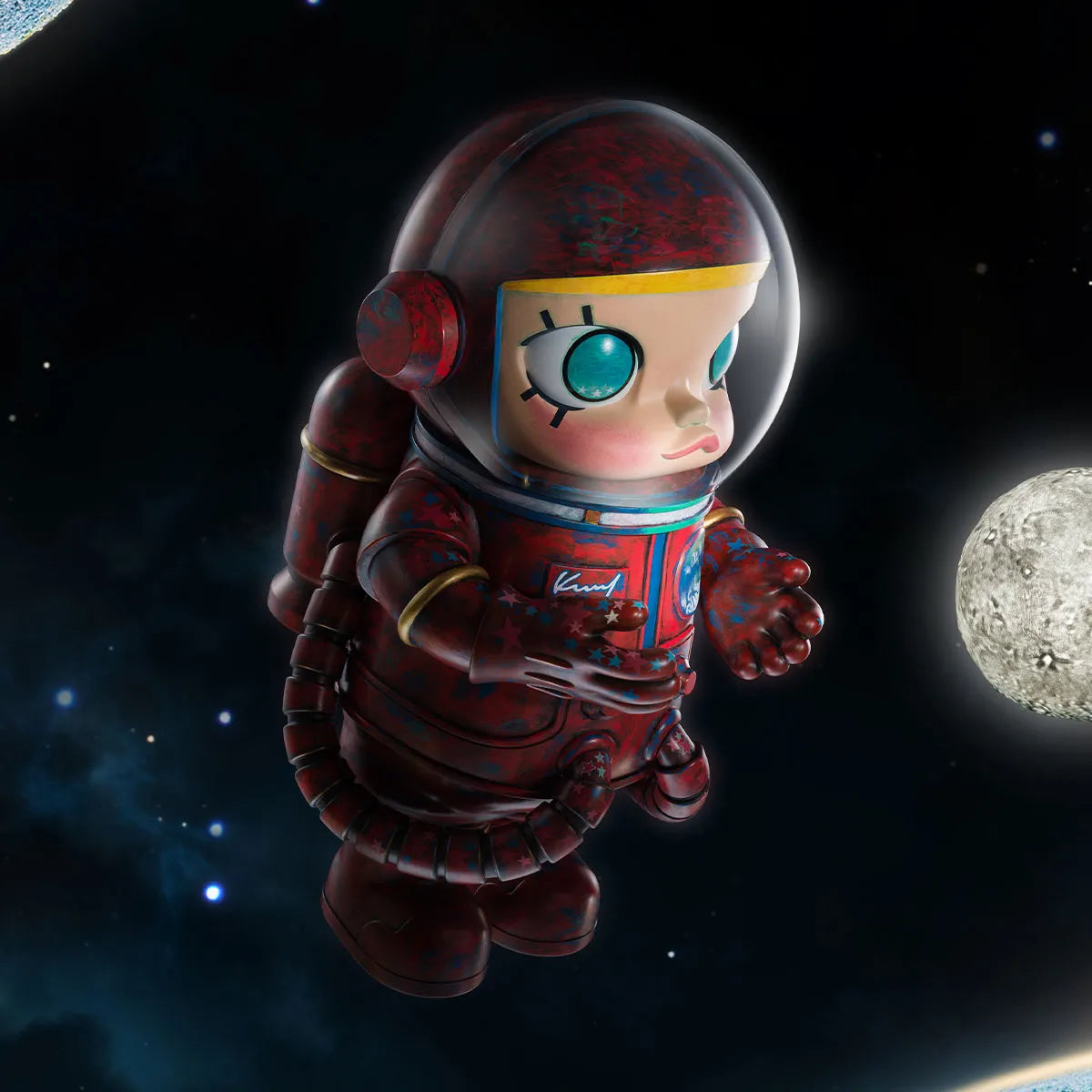 Kenny Wong - Mega Space Molly 1000% Hello Moon – Toyol Toys Kenny Wong - Mega Space Molly 1000% Hello Moon – Toyol Toys