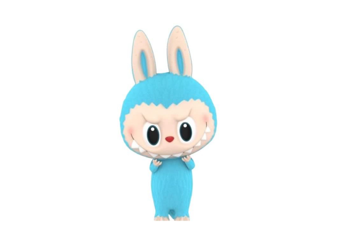 Kasing lung - Zimomo Sky ( Fuzzy, labubu, Blue) – Toyol Toys