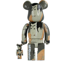 Load image into Gallery viewer, Medicom Toy - Bearbrick Boston Museum Toshusai Sharaku Ichikawa Ebizo Takemura Sadanoshin 400% + 100% (Be@rbrick)