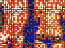 Load image into Gallery viewer, Invader - Rubik Country Life