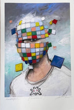 Load image into Gallery viewer, Enki Bilal - Portrait of Invader (Revue Portfolio, Signed)