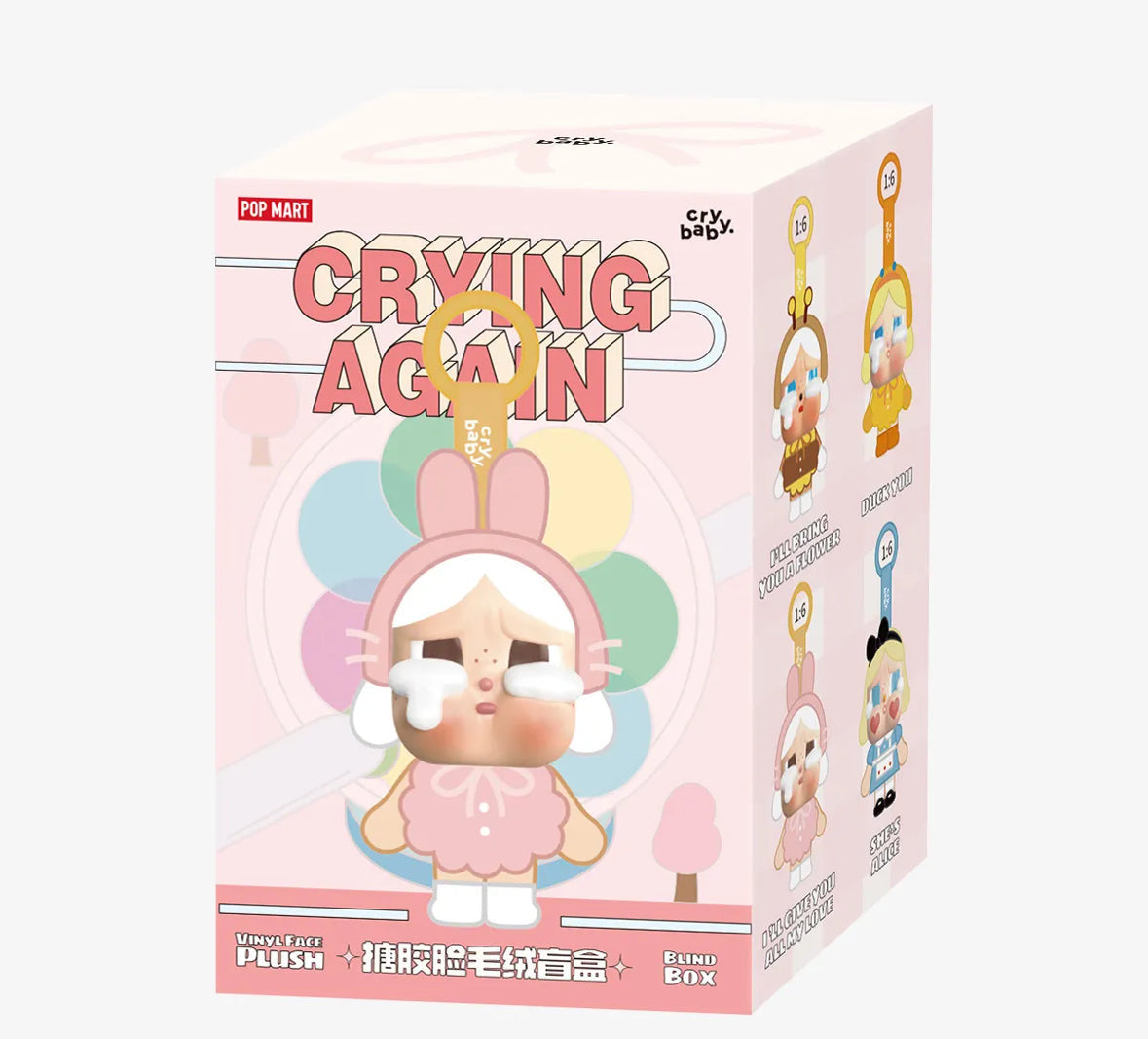 crying again 2点 Crybaby Crying Again Series Vinyl Face Plush Whole Set Opened – TOYSEZ
