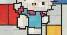Load image into Gallery viewer, Adam Lister - HELLO MONDRIAN #2 (Blue, Hello Kitty, Sanrio)