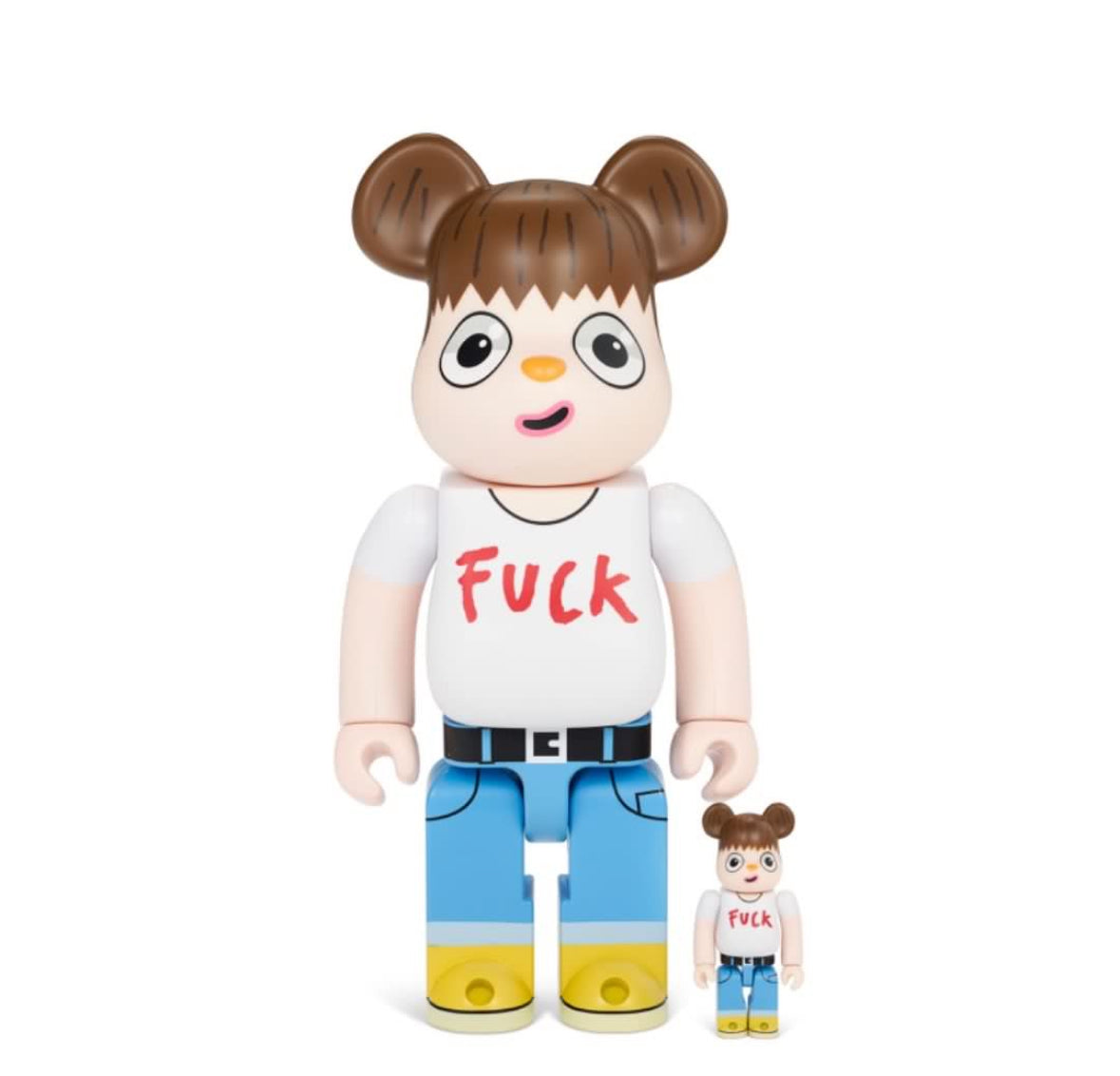 Javier Calleja - Fuck You Be@rbrick 400% + 100% ( Bearbrick